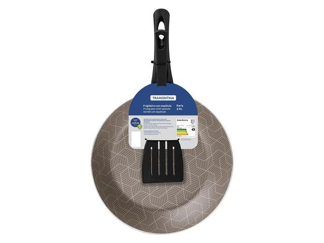 Frigideira Tramontina Paris Vermelha com Espátula de Nylon 28CM - 3