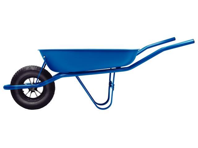 Carrinho de Mão Tramontina com Caçamba Rasa Plástica Azul 50 L - 2