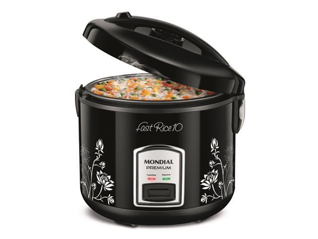 Panela Elétrica de Arroz Mondial PE-44-10X Fast Rice 10 Xícaras 110V - 1