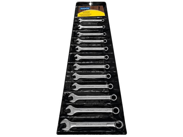 Jogo de Chaves Combinadas Tramontina Basic Corpo Aço Cromado 12 Peças - 1