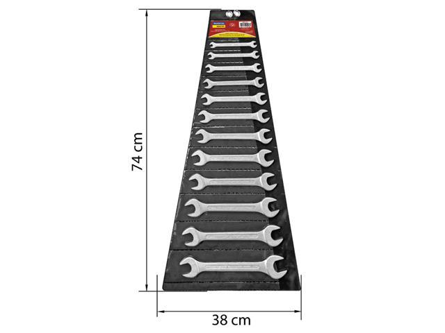 Jogo de Chaves Combinadas Tramontina Basic Corpo Aço Cromado 12 Peças - 2