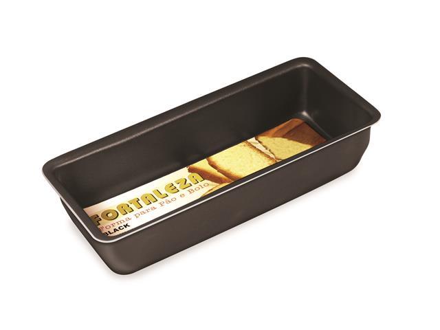 Forma para Pão e Bolo Fortaleza Black Grande - 1