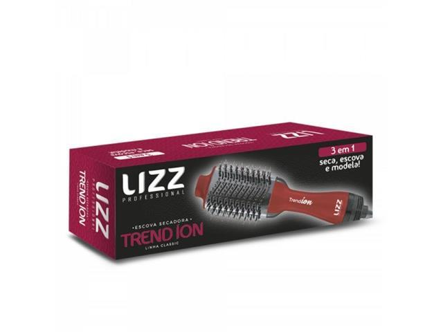 Escova Secadora Lizz Professional 1000W com Ãons - Turmalina 3 Velocidades Trend Ãon - 3