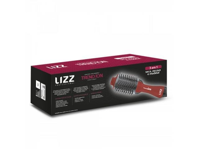 Escova Secadora Lizz Professional 1000W com Ãons - Turmalina 3 Velocidades Trend Ãon - 4
