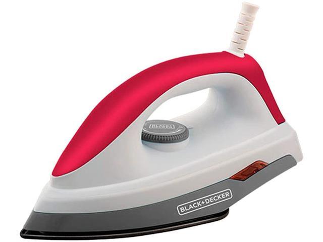 Ferro de Passar Black&Decker F300 Seco Base Alumínio 1000W - 1