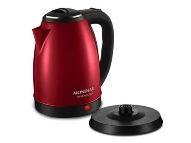 Chaleira Elétrica Mondial Premium Inox Red - 2