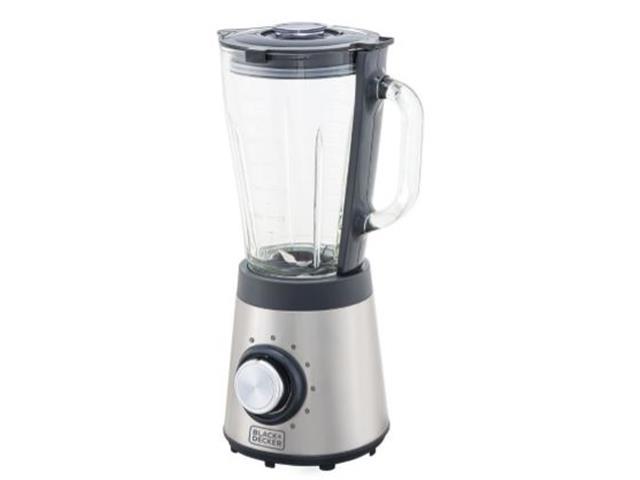 Liquidificador em Inox Black&Decker Gourmand Gris JarraVidro 700W - 1