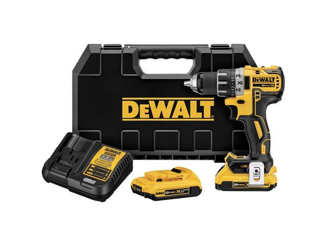 Furadeira Parafusadeira DeWalt 1/2" com 2 Baterias 20V 2,0Ah 13mm - 1