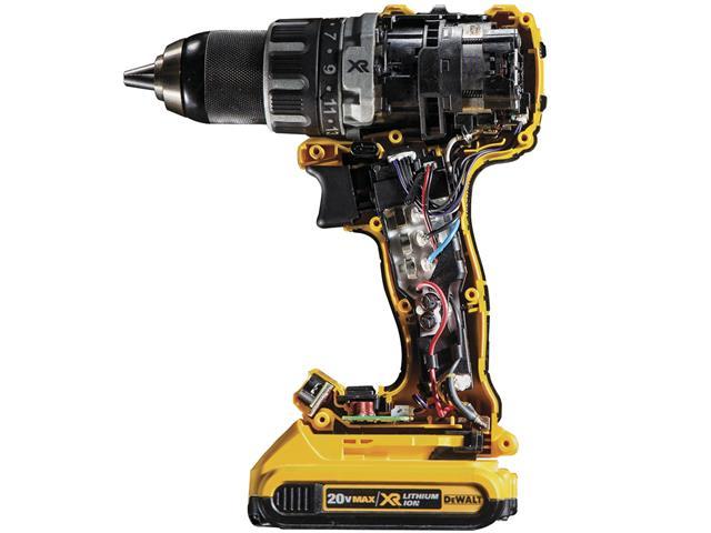 Furadeira Parafusadeira DeWalt 1/2" com 2 Baterias 20V 2,0Ah 13mm - 3