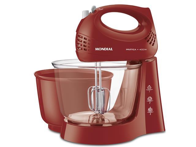 Batedeira Mondial B-45-R Pratic Due Red - 1
