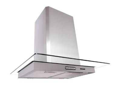 Coifa de Parede Ilha de Vidro Reto Fogatti Inox 75CM