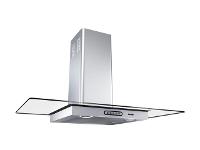 Coifa de Parede Vidro Reto Fogatti Inox Duto Slim 90CM - 1