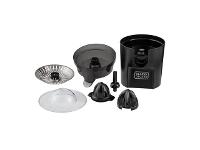 Espremedor de Frutas Black&Decker 100W com 2 Cones Preto/Inox - 3