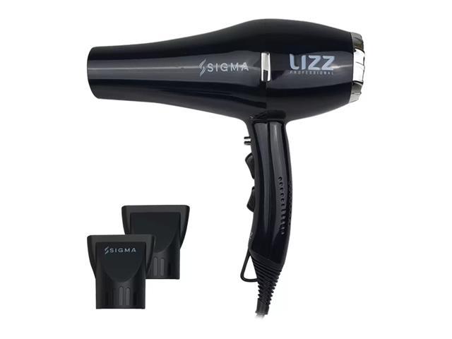 Secador de Cabelo Lizz Profissional Sigma High Power Preto - 1