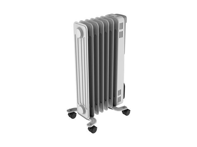 Aquecedor Elétrico À Óleo Cadence Max AQC260 Branco/Cinza 1500W - 2