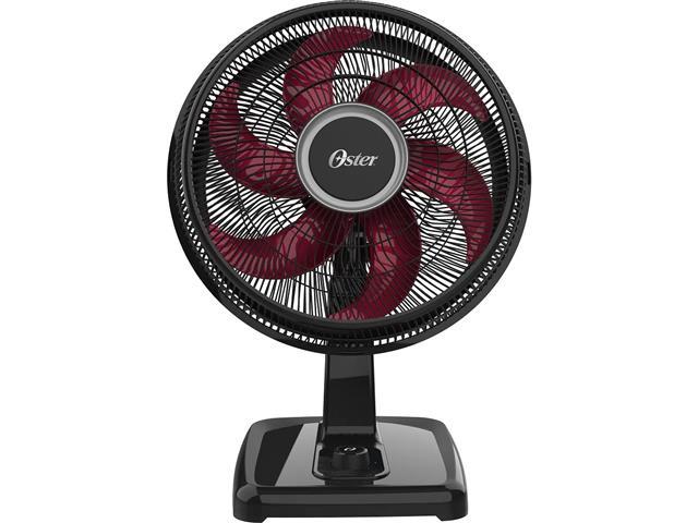 Ventilador Oster Power Fresh OVTR481 6 Pás 2 em 1 Preto/Vermelho - 2