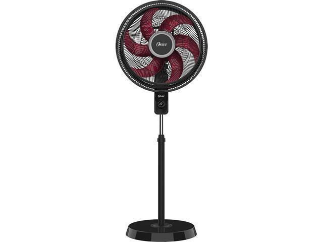 Ventilador de Coluna Oster Power Fresh 6 Pás 140W Preto/Vermelho - 2