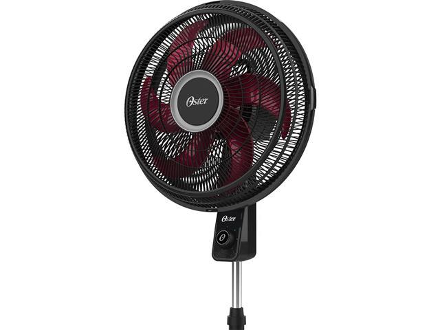 Ventilador de Coluna Oster Power Fresh 6 Pás 140W Preto/Vermelho - 3