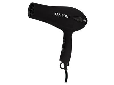 Secador de Cabelo Lizz Fashion Preto 2000W