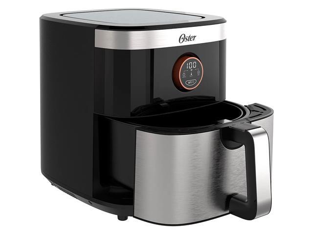 Fritadeira Elétrica Sem Óleo Oster Black Inox 4,8 Litros 1500W - 1
