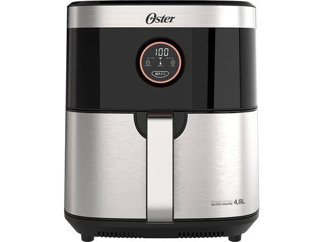 Fritadeira Elétrica Sem Óleo Oster Black Inox 4,8 Litros 1500W - 2