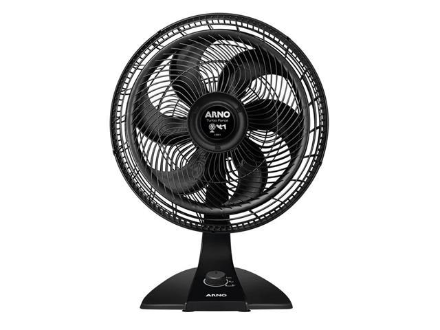 Ventilador de Mesa Arno VF42 Turbo Force 2 em 1 Preto 40CM  - 1