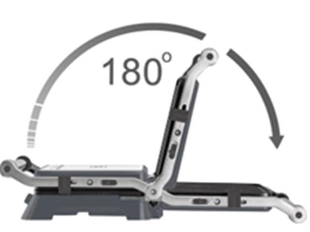 Grill Elétrico Black&Decker Gourmand Gris com Abertura 180 Graus - 3