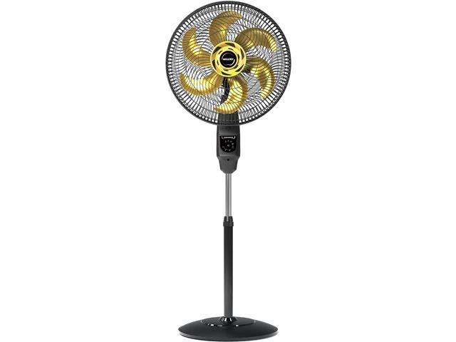 Ventilador De Coluna Mallory Chronos 40cm Preto e Dourado - 1