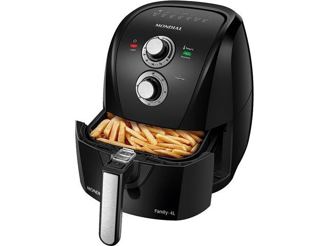 Fritadeira Sem Óleo Air Fryer 4L Mondial Preto 1500W  AFN-40-BFS - 1