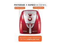 Fritadeira Sem Óleo Air Fryer 8L Mondial Vermelho 1900W  AFN-80-RI - 3