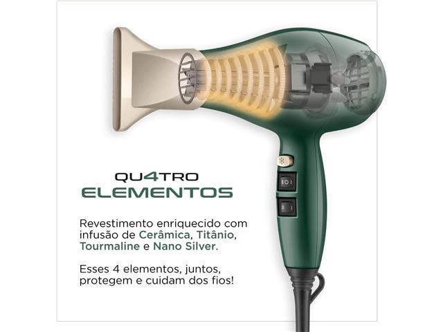 Secador de Cabelo By Juliette Mondial Verde Oliva 2000W  SCP-JU-02 - 3