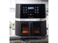 Air Fryer Digital Visor Frontal Black&Decker Gourmand Gris 1700W - 1