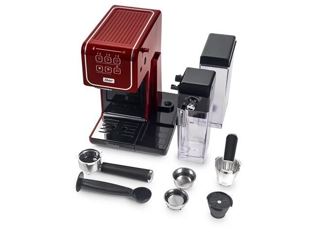 Cafeteira Elétrica Espresso Oster PrimaLatte Touch Red - 3