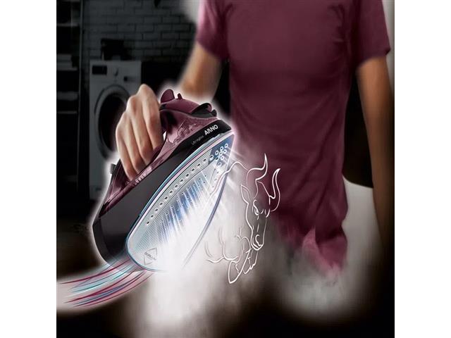 Ferro a Vapor Arno Ultragliss FMV com Base DuriliumAirglide Vinho - 3