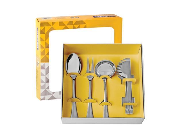 Jogo de Utensílios Tramontina Havana em Aço Inox 4 Peças - 2
