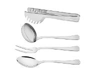 Jogo de Utensílios Tramontina Havana em Aço Inox 4 Peças - 1