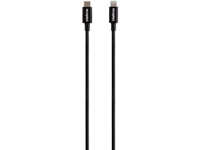 Cabo Usb-c Lightning  Intelbras 1,2m Pvc Preto Eucl 12PP - 3