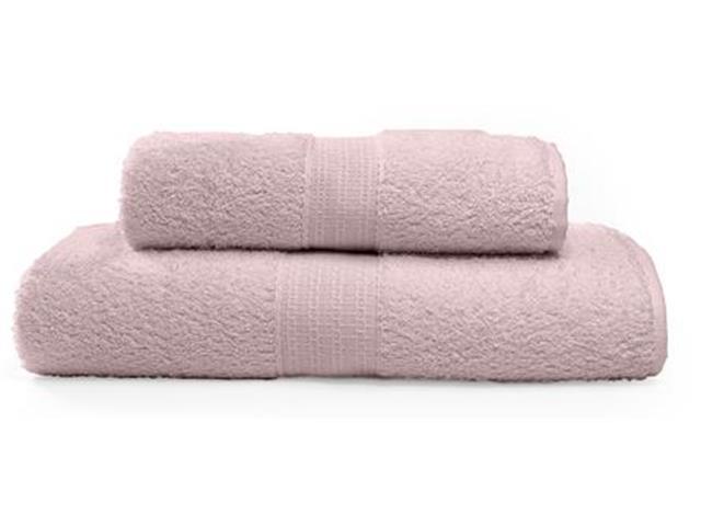 Jogo de Toalhas Bouton Banho e Rosto Dusty Rosé 2 Peças - 4