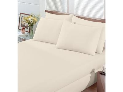 Lençol Queen Basic Avulso em Malha Perola