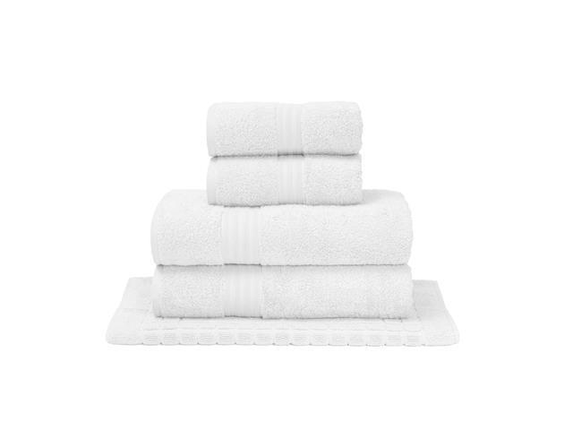 Jogo de Banho Gigante Buettner Platine Branco 5 Peças - 1