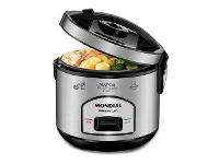 Panela Elétrica Mondial Pratic PE-43-6X Prateada 6 Xícaras 110V - 1