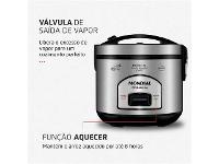 Panela Elétrica Mondial Pratic PE-43-6X Prateada 6 Xícaras 110V - 3