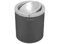 Lixeira Útil Tramontina Basculante Preta 5 Litros - 1