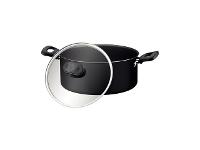 Caçarola Tramontina Loreto Antiaderente com Alças e Tampa Grafite 22CM - 1