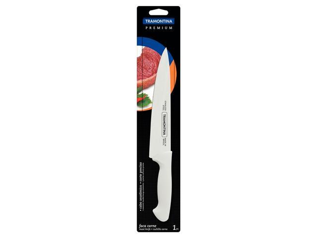 Faca Utility Tramontina Premium com Lâmina em Inox e Cabo Branco 6" - 2