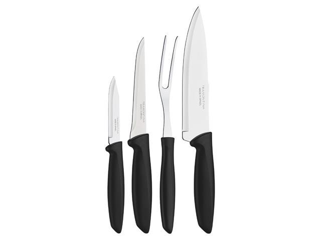Jogo de Facas Tramontina Plenus Preto 4 Peças - 1