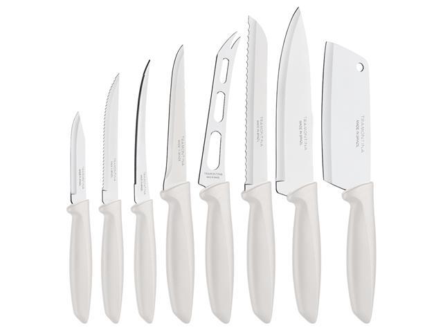 Jogo de Facas Tramontina Plenus Branco 8 Peças - 1