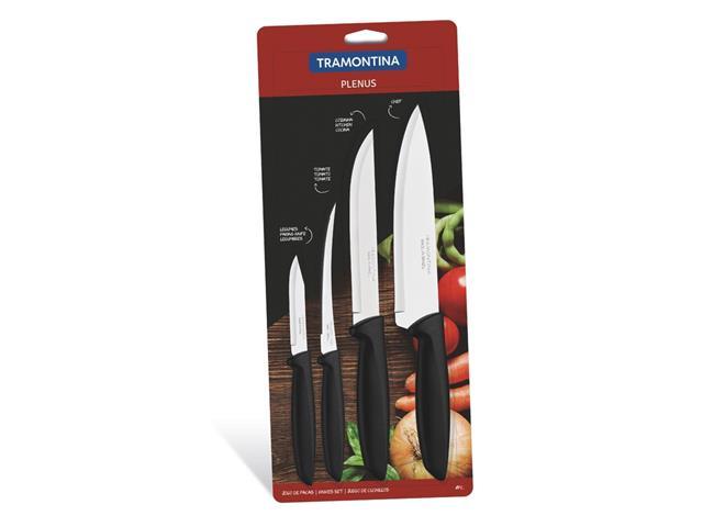 Jogo de Facas Tramontina Plenus Preto 4 Peças - 2