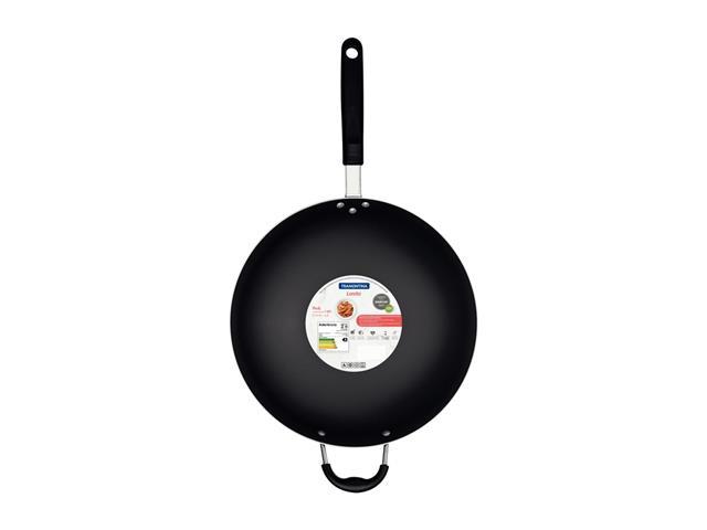 Panela Wok Tramontina Loreto Antiaderente Grafite 32CM - 3