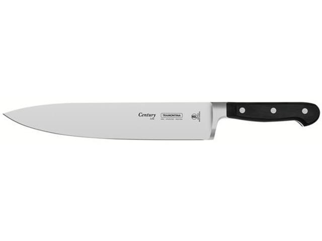 Faca Chef Tramontina Century com Lâmina em Aço Inox e Cabo 8" - 1